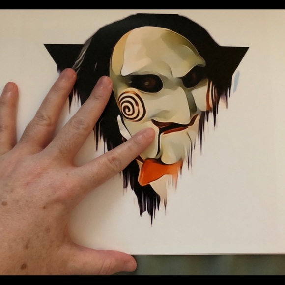 SAW ART PRINT - Picture 1 of 2